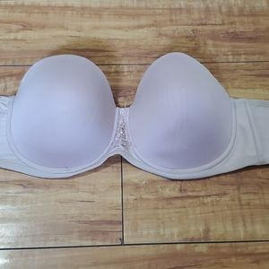 Vanity Fair Beige Nude Tan Strapless Bra